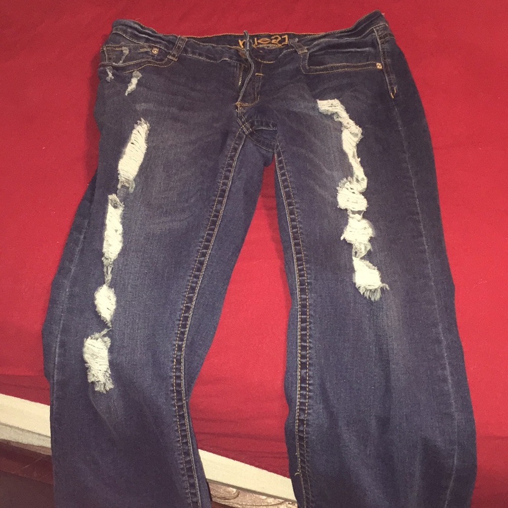Ripped jeans